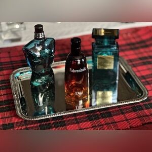 NEW VALET TRAY PERFUME DISPLAY ENTRYWAY CATCH ALL FOR KEYS WALLET PERFUME ETC